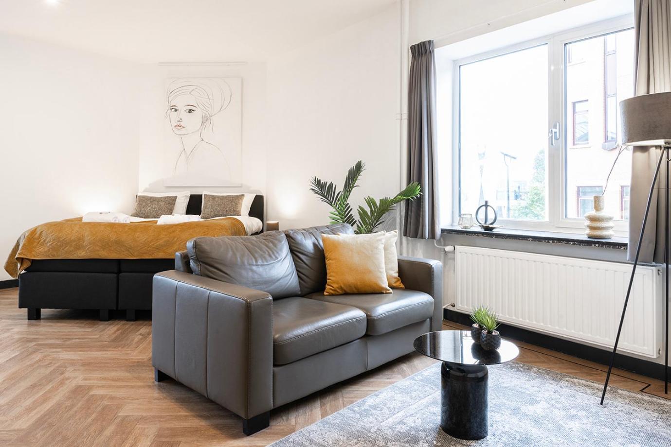 Apartment Modern Studio In Kitchen And Bathroom Tilburg