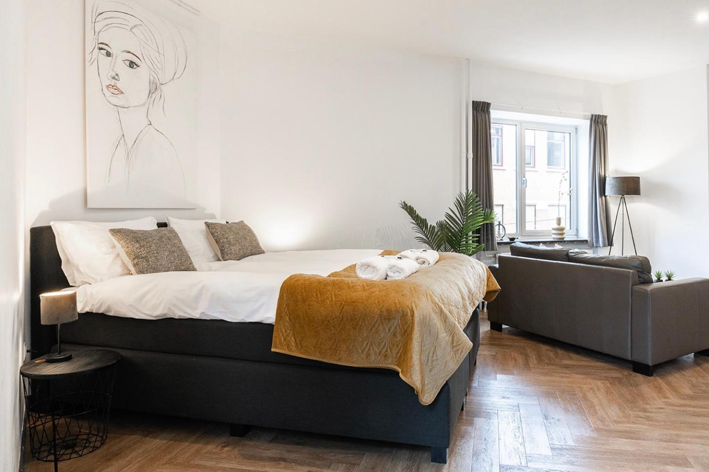 Modern Studio In Kitchen And Bathroom Apartment